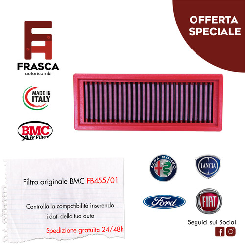 Filtro aria sportivo bmc - aria,