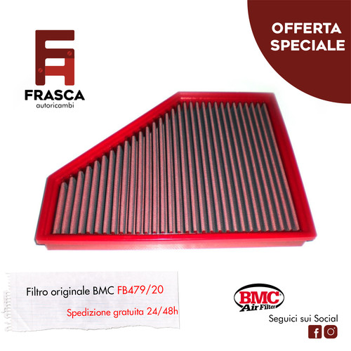 Filtro aria sportivo - bmc, bmw