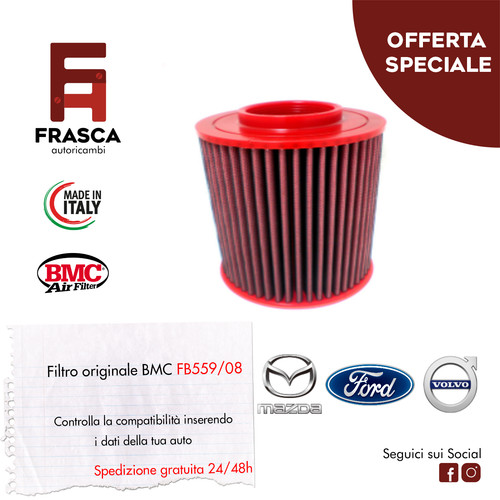 Filtro aria sportivo bmc - filtro,