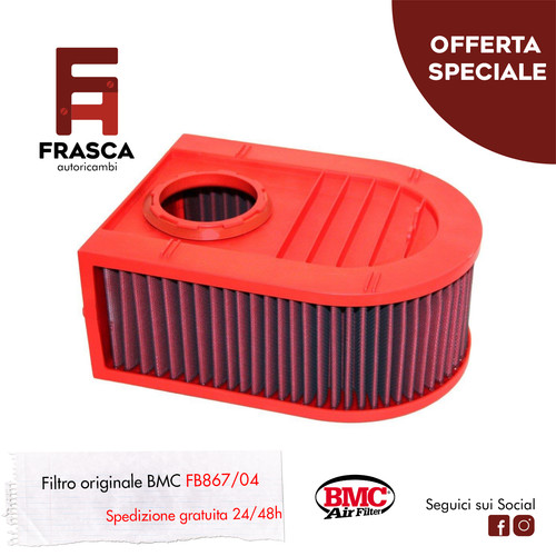 Filtro aria sportivo bmc - sportivo,