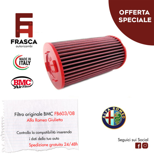 Filtro aria sportivo bmc - filtro,