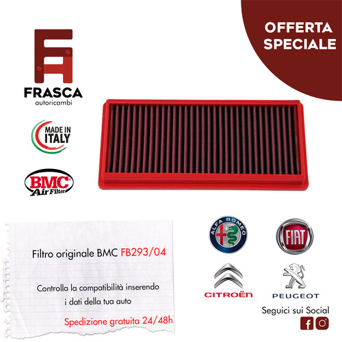 Filtro aria sportivo bmc - sportivo,