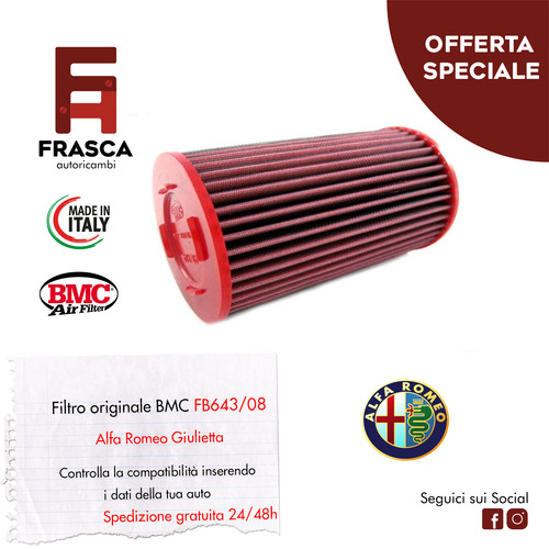 Filtro aria sportivo - filtro, bmc