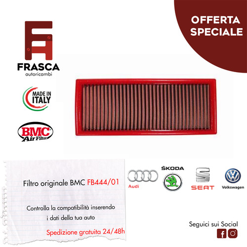 Filtro aria sportivo bmc - aria,